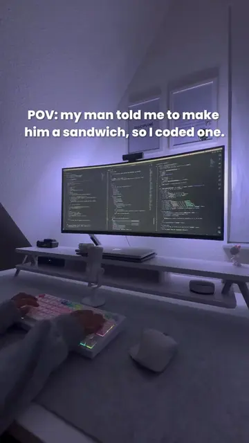 Just staring at it, you’ll get full. 🥪 Who needs a real sandwich when you can c
