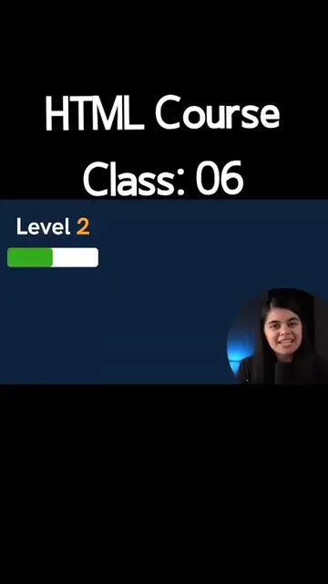 HTML Course Class 06 #foryou #foryoupage   1. #WebDevelopmentJourney 2. #CodeYou