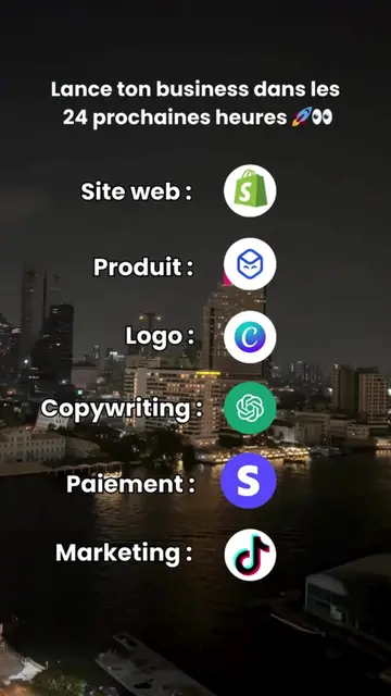 lance ton business dans les 24 prochaines heures 🚀👀 #shopify #dropshipping #ec