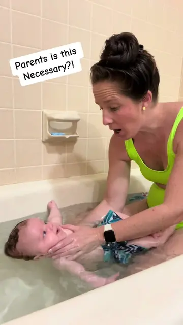 100% having them be able to do these skills in the bathtub before turning six mo