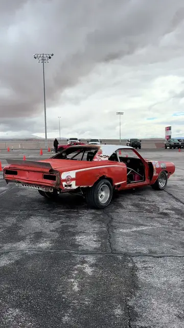In love with this car- autocrossing at Muscle cars at the drag strip Las Vegas #
