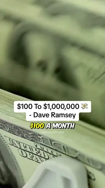 $100 - $1,000,000 - Dave Ramsey 💸 #daveramseyclips #finance #wealthymindset #ri