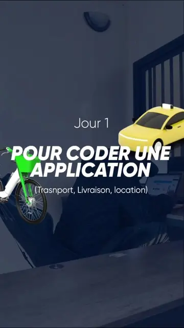 Jour 1 pour coder une app qui permet de trouver, réserver et payer différents mo