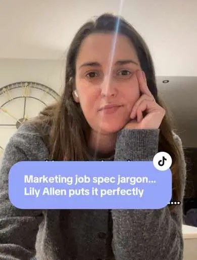 Marketing recruiters step away from wordle and leave the copywriting to us!  #ma