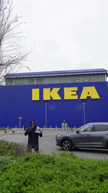 We snuck the worlds softest toy into London biggest Ikea! #ikea #softtoy