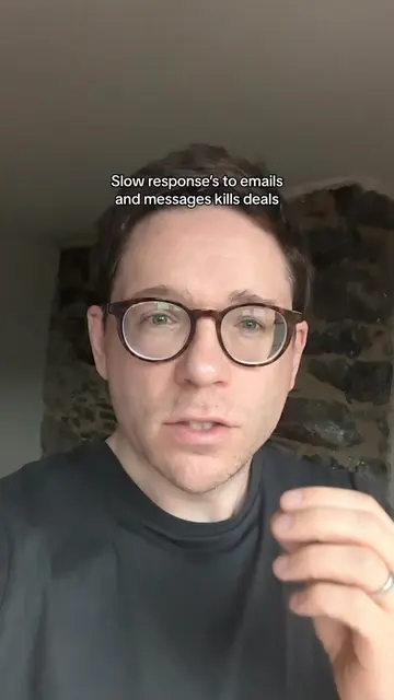 Slow responses kills deals ❌ #slowresponse #deals #companytok #venturecapital #v