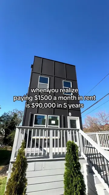 Did you know? Paying $1500 in rent for five years equals $90,000 💸 Instead of r