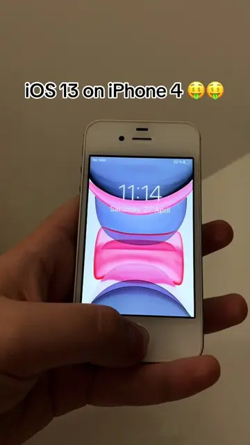 100% real #fake #joke #iphone4 #ios #impossible #meme #viral #fyp 
