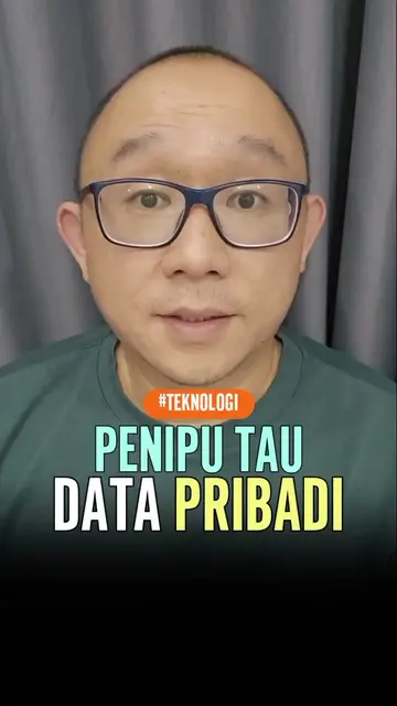 Penipu pun bisa tau data pribadi kita. Mereka akan pakai untuk dapat data akses 