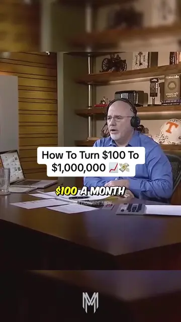 $100 To $1,000,000 #financialadvice #investing #wealthymindset #usa #daveramseyc