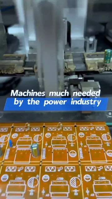 Do you need this kind of machine for your product?#plugin #smt #dip #pcba #autom