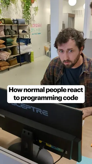 When non-programmers see code #softwareengineer #coding #hacker #genius #techtok