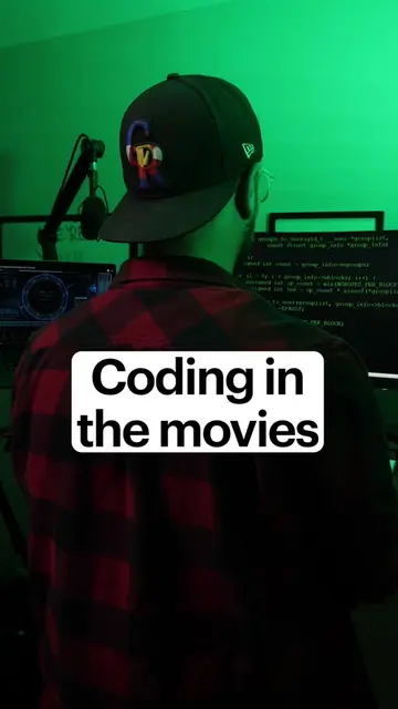Coding in the movies aka when Hollywood writes a script with programmers #coding