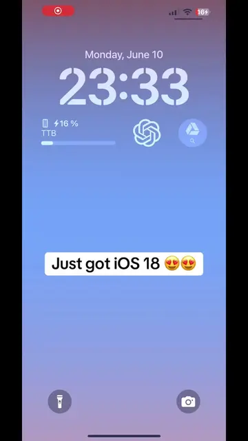 nice ahh update #ios18 #wwdc2024 #apple #ios #beta #ios18beta #update #viral #fy