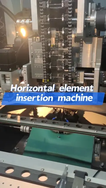 Resistance diode plug-in machine 360-degree insertion#machines #automation #powe