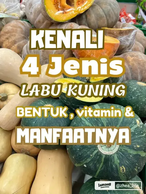 Yuk kenali macam macam bentuk dari labu kuning Lemonade Siapa disini si pecinta 