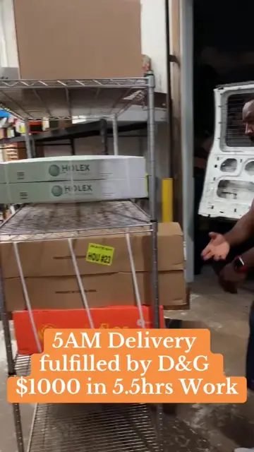 5AM Delivery, I took myself     Made $1,000 in 5.5 hours!  $222 Course & $333 Me