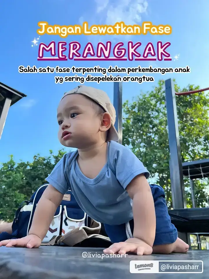 BAHAYA!! Jangan Lewatkan Fase Merangkak Anak Meski merangkak merupakan salah sat