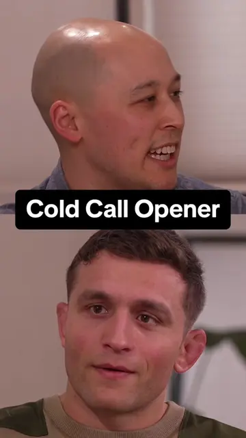 Nick’s cold call opener @Sell Better #coldcalling #coldcall #b2bcoldcalling #col