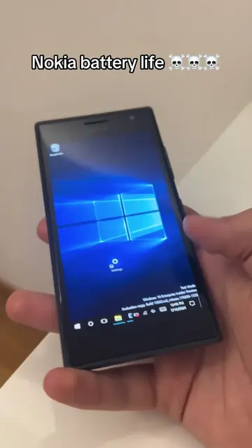 this video is a joke, i know that the timer is never accurate!! #windows #nokia 