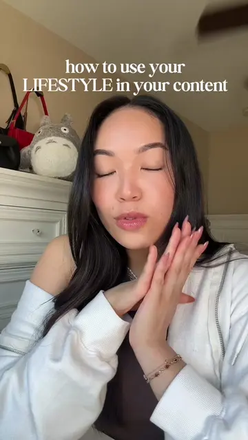 lifestyle content isnt JUST a vlog or grwm: it can be subtle sprinkles on YOU in