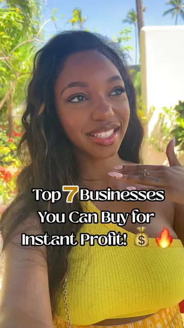 Ready to level up your income? 🚨 Here are the top 7 businesses you can buy for 