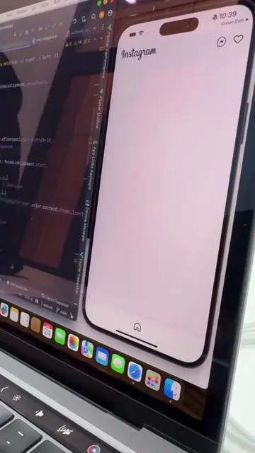 Flutter instagram #flutter #developer #code #programming #mobileapp #speedcode #
