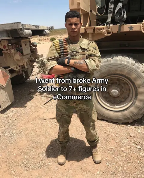 If i did it as a Soldier, you can do it too 🙏🏽 #entrepreneur #ecommerce #drops