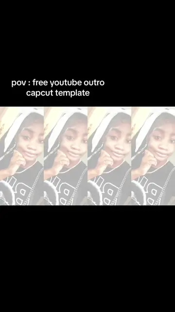 free youtube outro capcut template dm me on here or ig @yaedesignedit if interes
