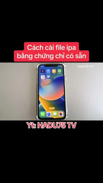 Cách cài file ipa bằng chứng chỉ có sẵn #scarlet #esign #iphonetricks 