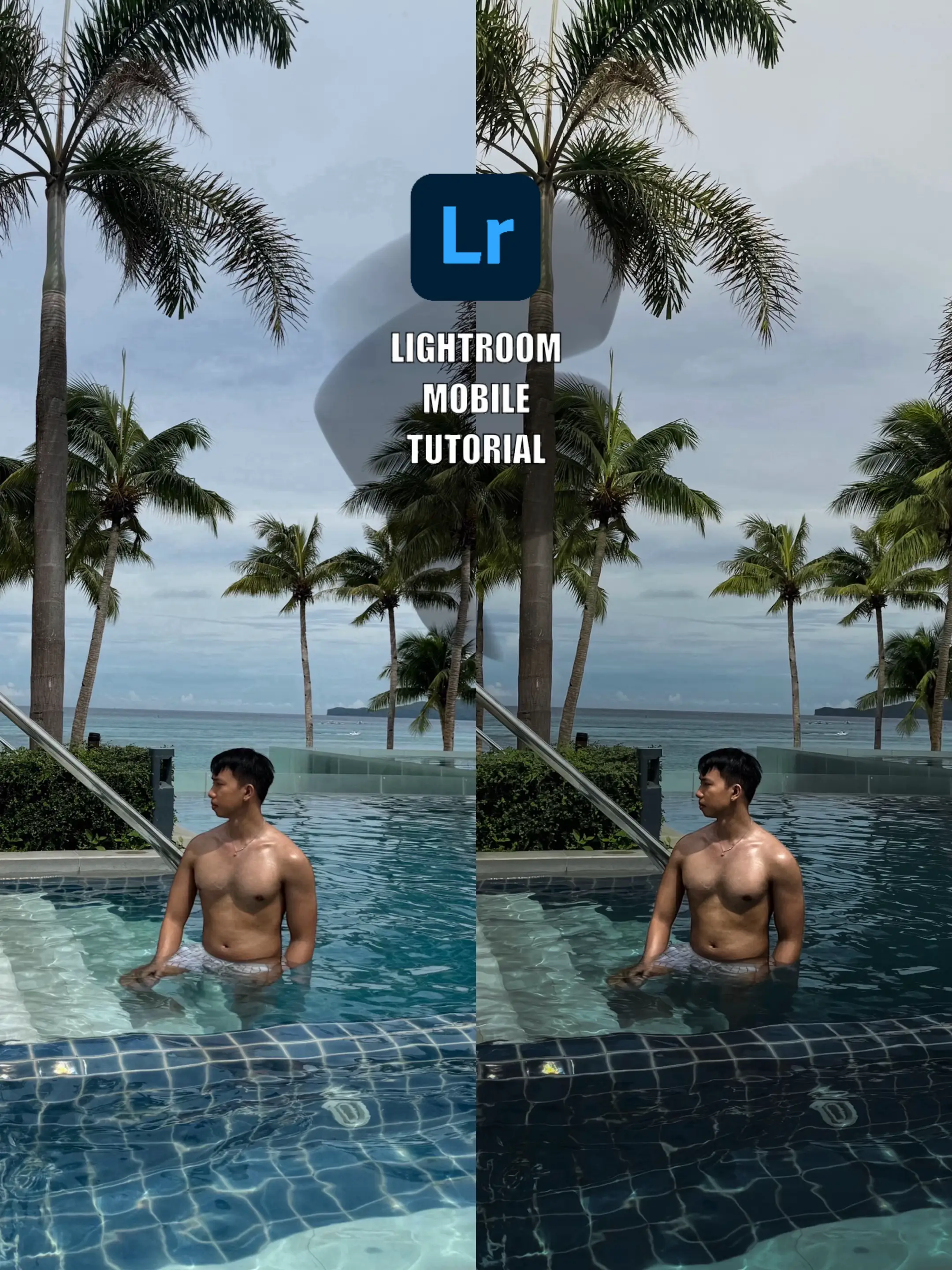 Color Grade with me with Adobe Lightroom Mobile #Lightroom #lightroompreset #pho