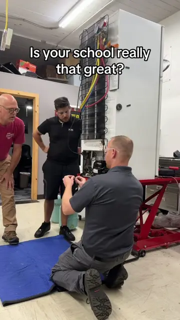 YES, we are👏🏼 #fredsapplianceacademy #appliancetechnician #appliancerepairtrai