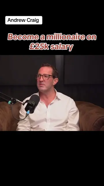 Andrew Craig on how to become a Millionaire on a £25k Salary  #investment #reale