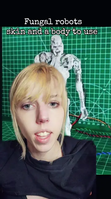 #fungirobot #biocomputer #robotics #livingrobots #livingskin #fungusrobot #green