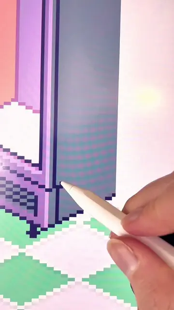 Stocking the drink fridges in my pixel store ✨🥤🧋 Been having fun working on th