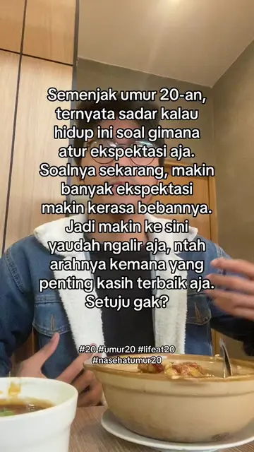 Ternyata gak mudah juga umur 20-an, valid gak? 🤧#20 #umur20 #lifeat20 #nasehatu