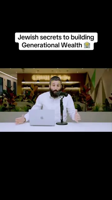 Jewish secrets to building generational wealth 🧍‍♂️🧍‍♀️🧍🏦 @Berel Solomon  - 