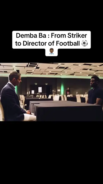 Demba Ba : From Striker to Director of Football ⚽️👨🏾‍💼 @Transfer Room  - - - 