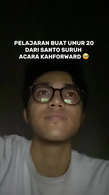 Nonton sampe akhir buat umur 20-an! Terima kasih inspirasinya @santosuruhofficia