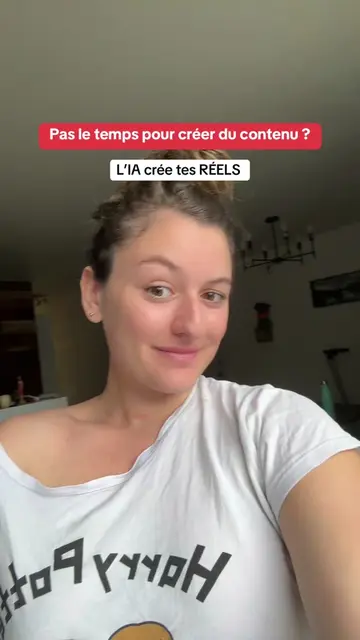 Creer ton contenu instagram avec l’IA. Elle reprend tes photos et videos et en f