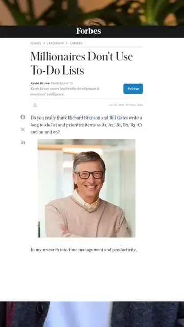Timeboxing is a productivity method that is used by millionaires like Bill Gates