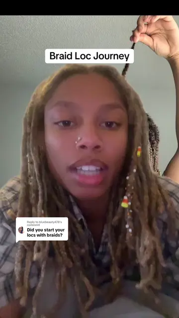 Replying to @bluebeauty478 #greenscreen yes i have 3 yr old braid locs🤭🤎 #brai