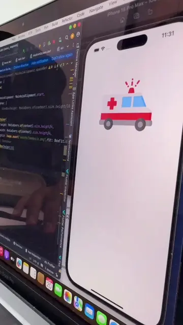 Flutter Emergency 🚨 #flutter #developer #code #programming #mobileapp #speedcod