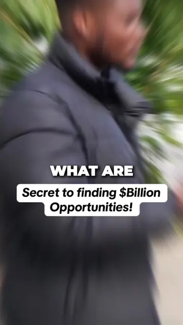 The secret to finding billionaire dollar business opportunities. Revealed by 9 f