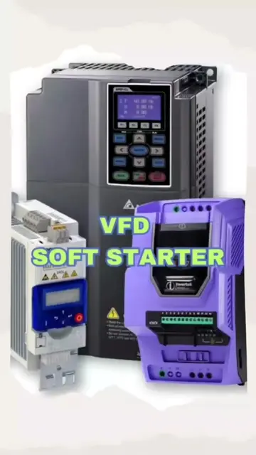 في هذا الفيديو، نقوم بمقارنة شاملة بين VFD (محرك التردد المتغير) و Soft Starter 