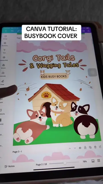 Another TUTORIAL is up!! Busybooks cover page naman tayo 💕 Message me on IG if 