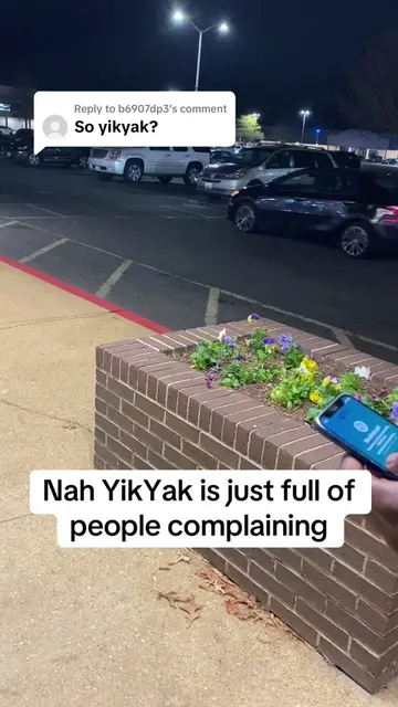 Replying to @b6907dp3 We aint yikyak