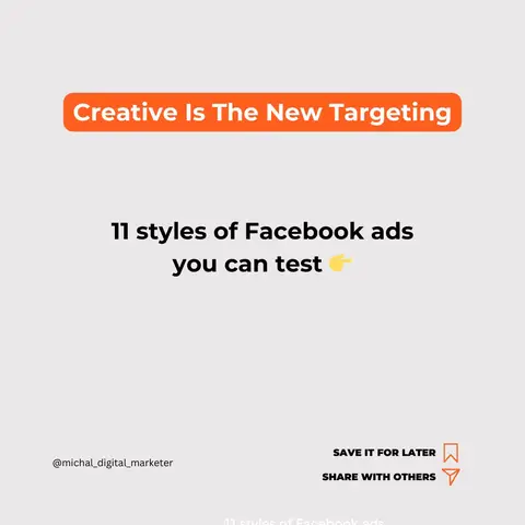 Link in bio if you need creative templates! #digitalmarketing #facebookads #face