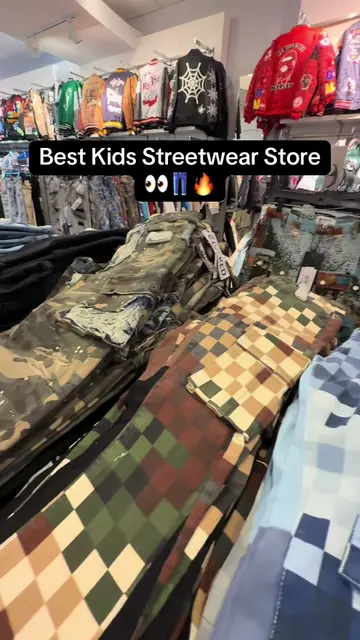 Yo kids need drip from razaclothingstore.com 🚨 #kidsstreetwear #kidsstreetstyle