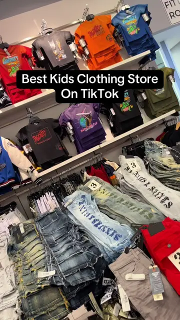 Best kids clothing store on TikTok goes to US 🤣 #creatorsearchinsights #kidsclo